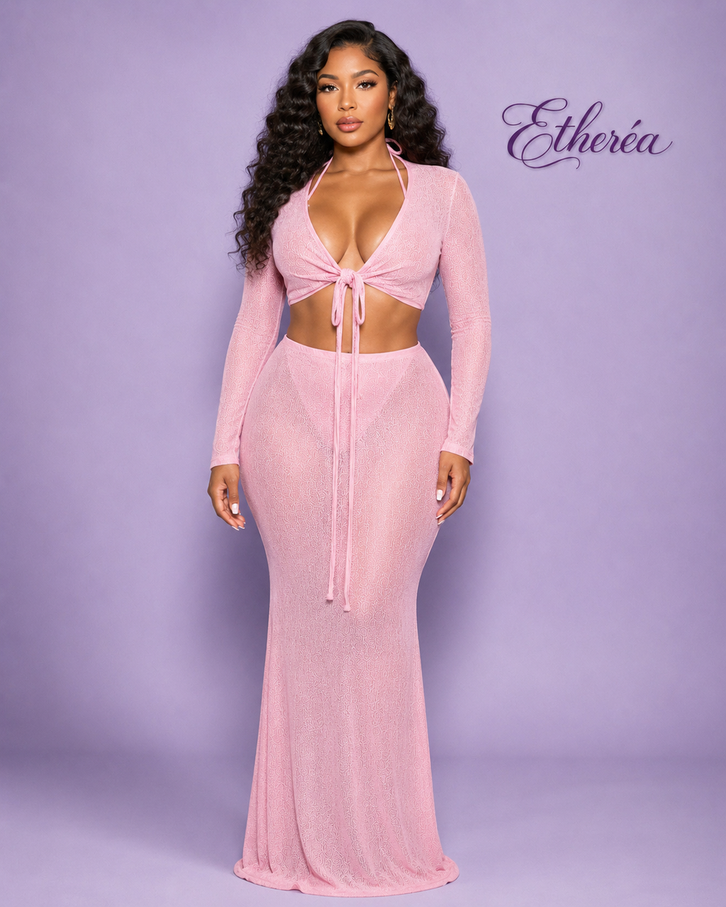 Blush Belle Cover Up Set