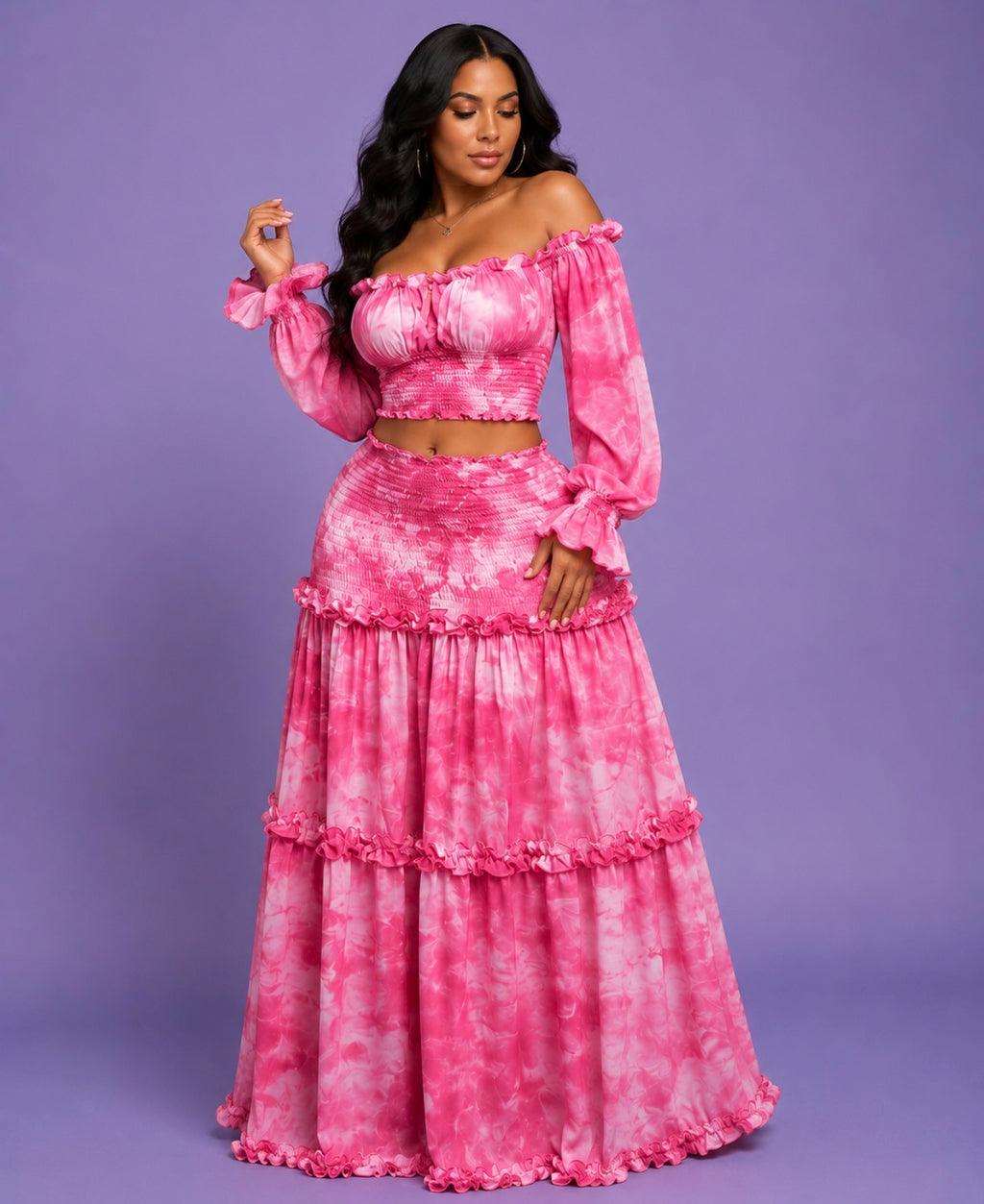 Roselle Skirt Set