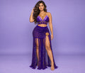 Amara Crochet Fringe Set front view